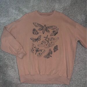OVERSIZED butterfly sweatshirt